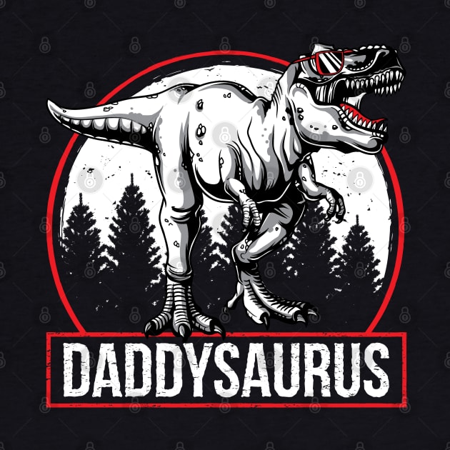 Funny Daddysurus Rex Daddy Saurus Fathers Day Gift by HCMGift